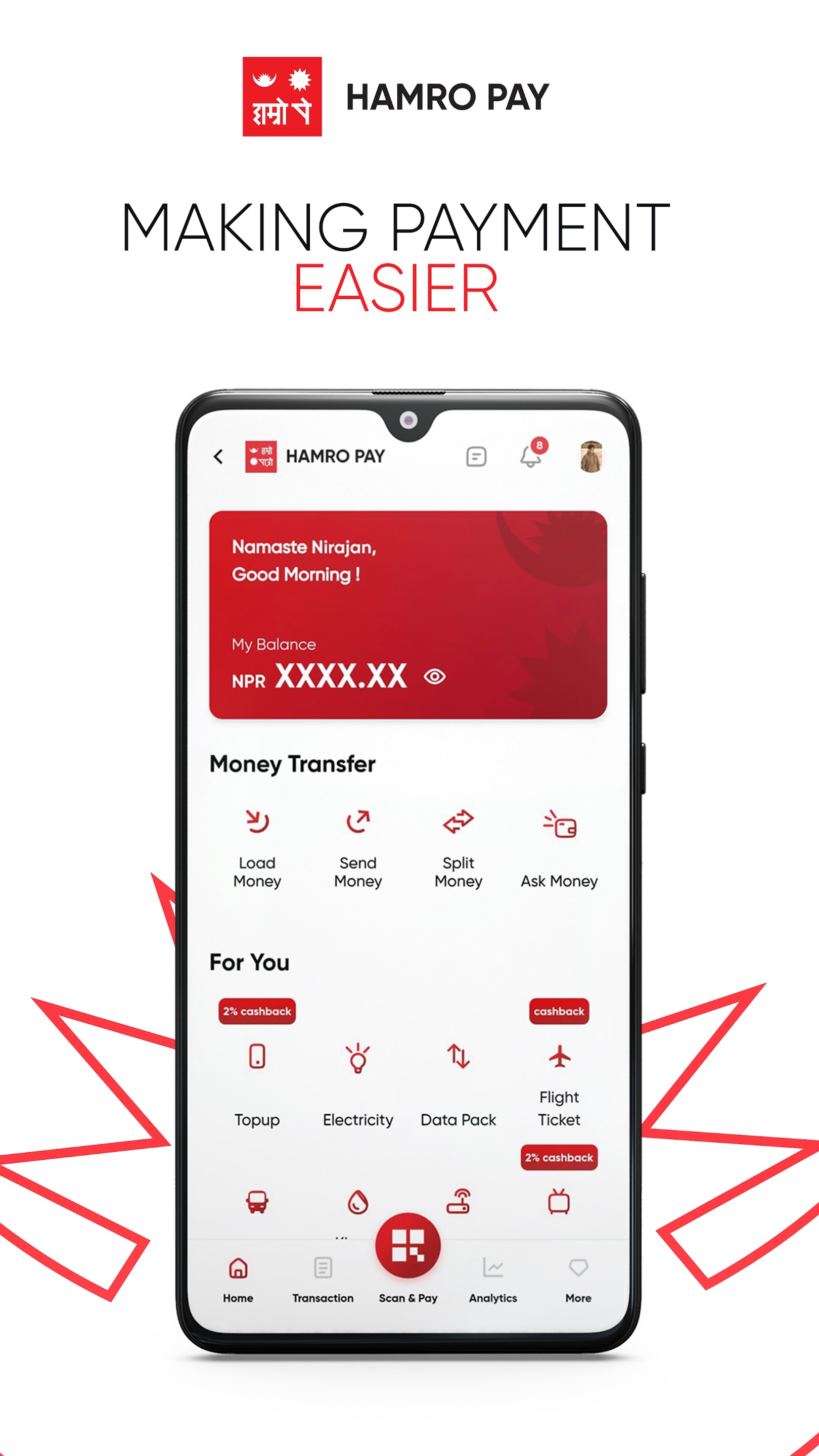 Hamro Pay - Digital Wallet (Corporate Project)